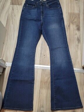 Levi's Dark Indigo Flare Jeans
